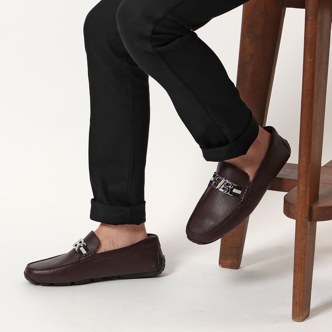 BALLY 발리 PISAN 삼선 드라이빙 로퍼  상품이미지10