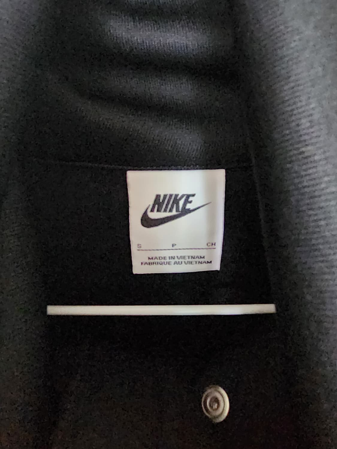 나이키 블랙 크롭 집업 상품이미지3