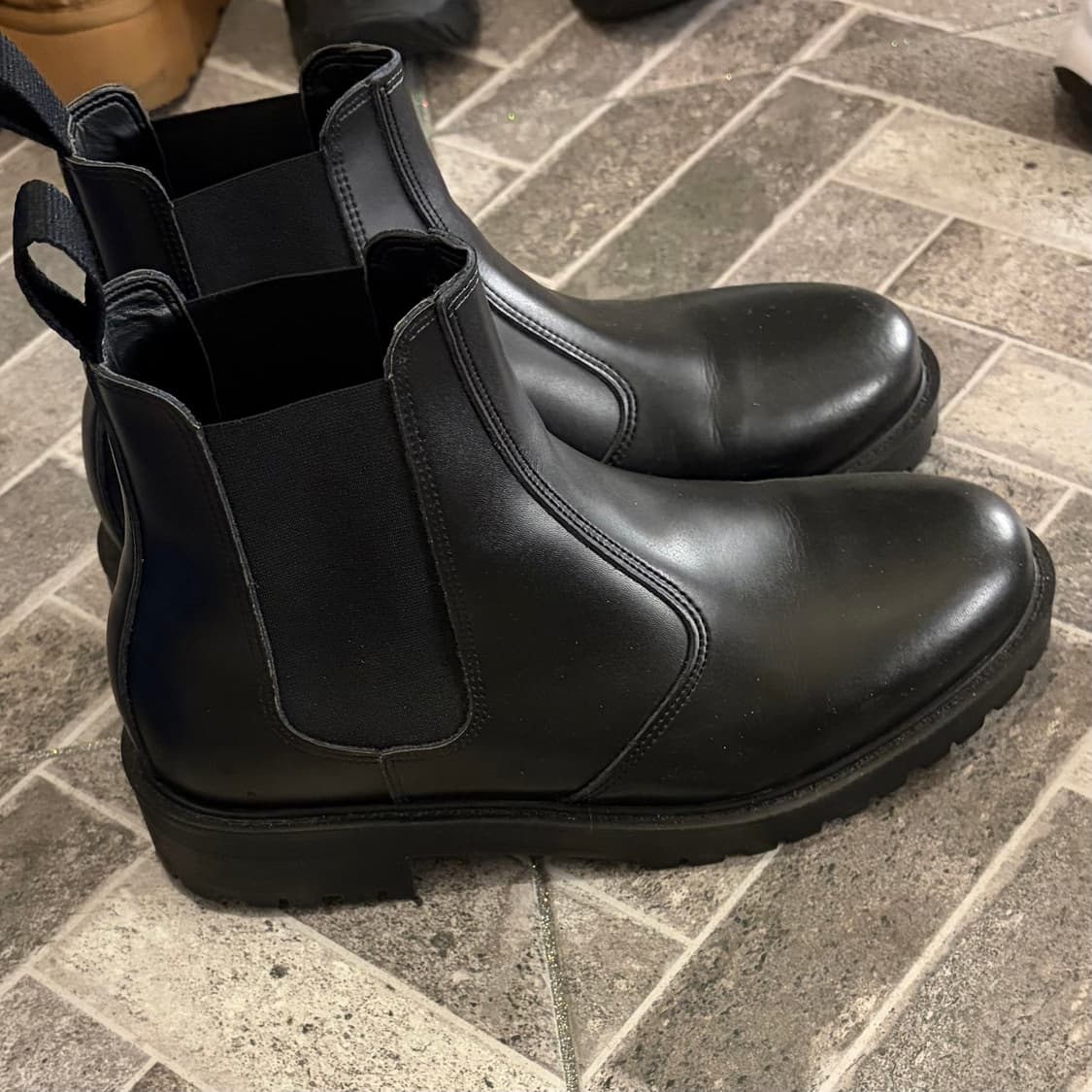 커스텀에이드 4.5cm 소가죽 코만도 첼시부츠 루틴 250 상품이미지3