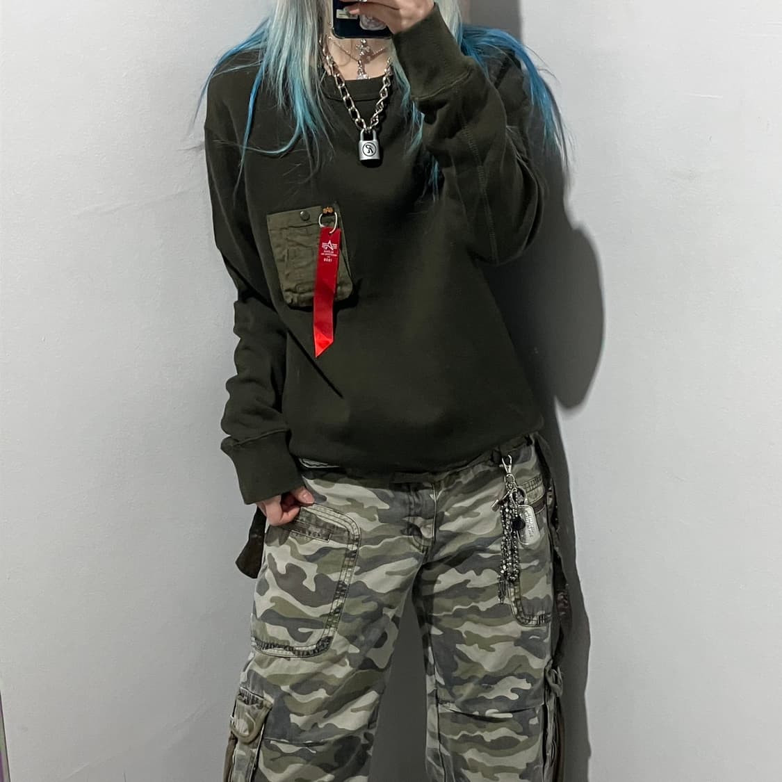 알파인더스트리  맨투맨 상품이미지1