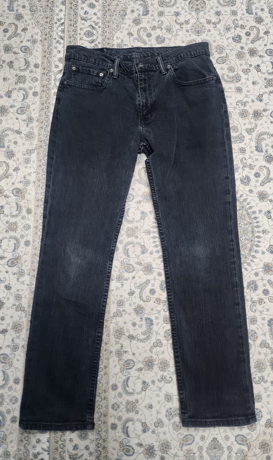 리바이스 블랙 데님 팬츠 33-30 상품이미지1