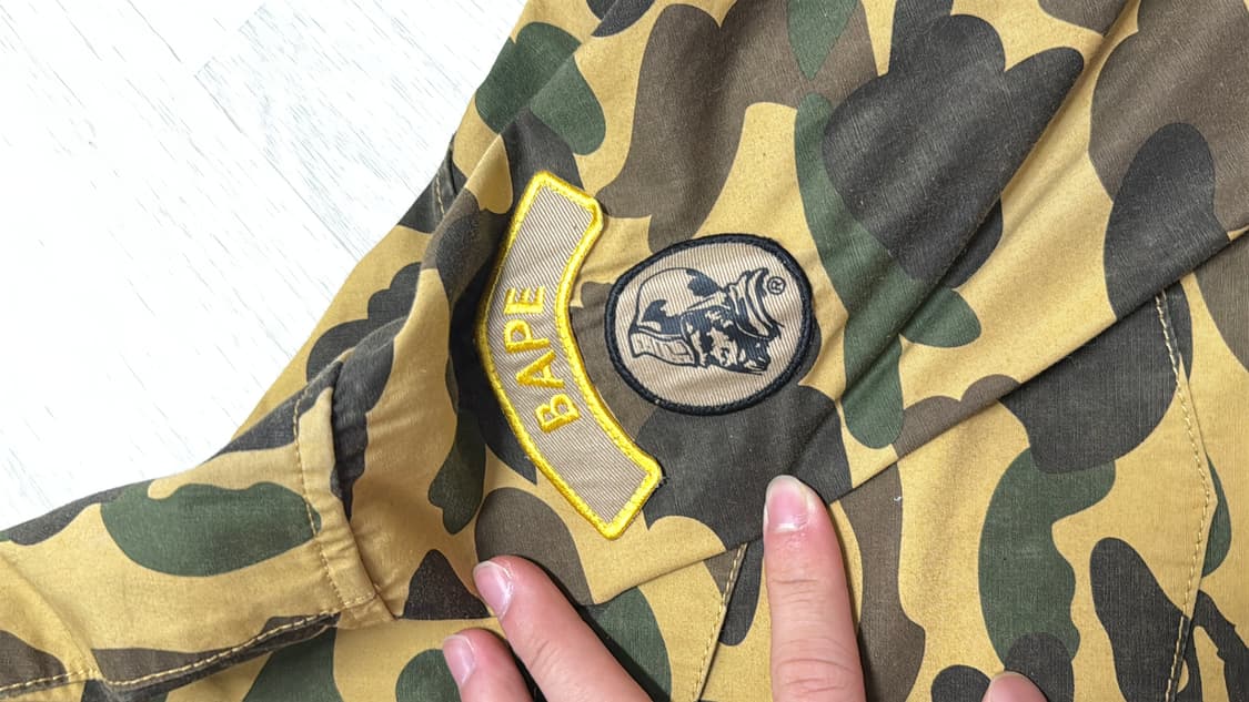 베이프 황계 셔츠 S 상품이미지5