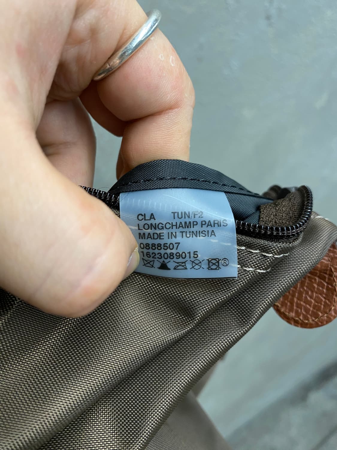 [45*27] Long champ 롱샴 르 플리아쥬 나일론 토트백 상품이미지9