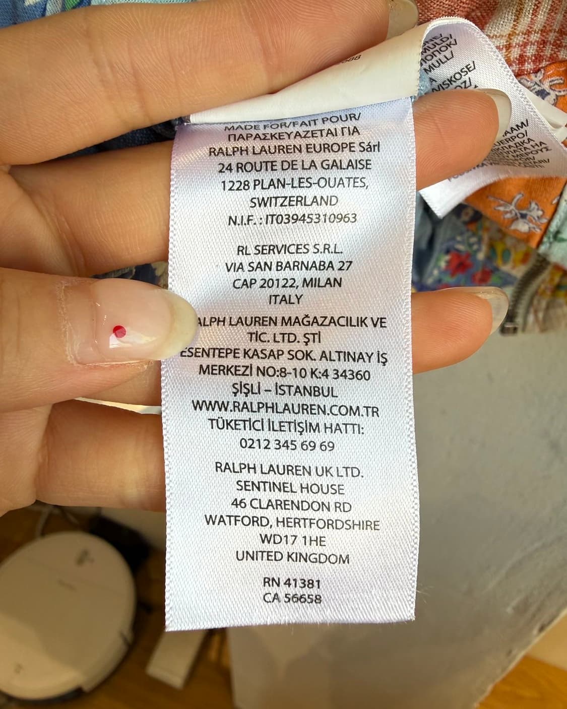 폴로 컨트리 멀티컬러 패치워크 플로럴 코튼 자켓 상품이미지9