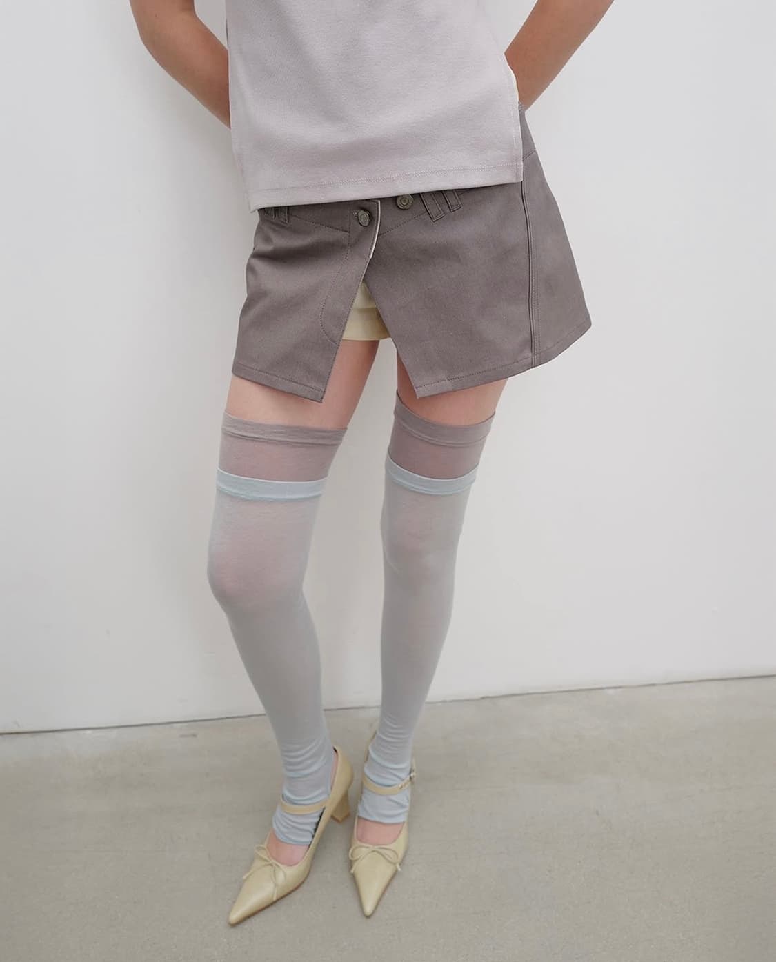 새상품) 오픈와이와이 미니 스커트 치마 open yy 상품이미지1