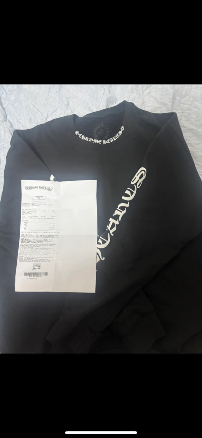 크롬하츠 기모 맨투맨 상품이미지1