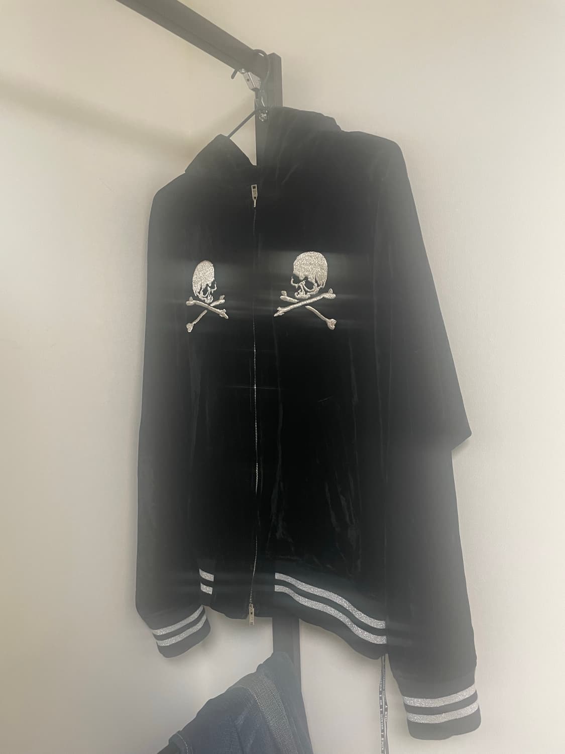 정품 마스터마인드 월드 스컬 자수 후드자켓M사이즈 상품이미지1