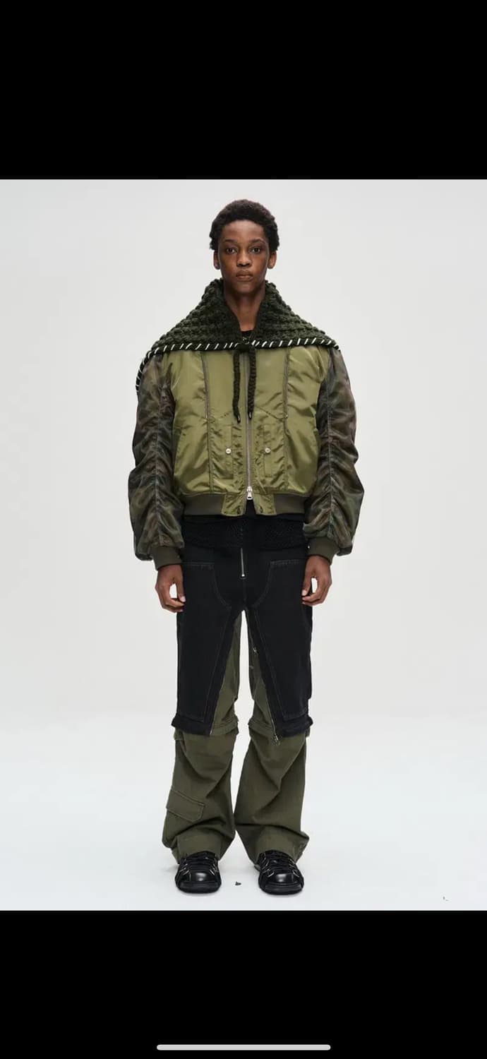 앤더슨벨 카펜터 진 카키 30 상품이미지1