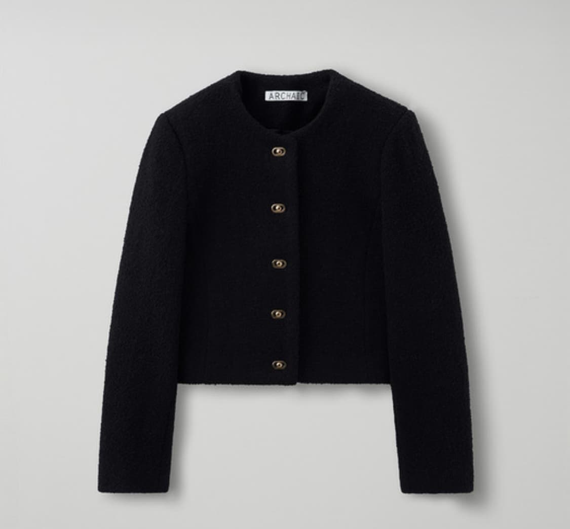 아르카익 부클 트위드 자켓 s 상품이미지3