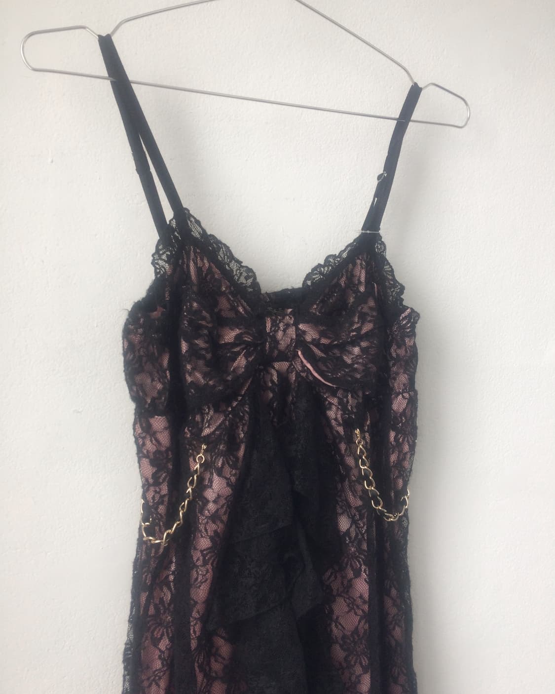 Lace ribbon sleeveless onepiece 상품이미지3