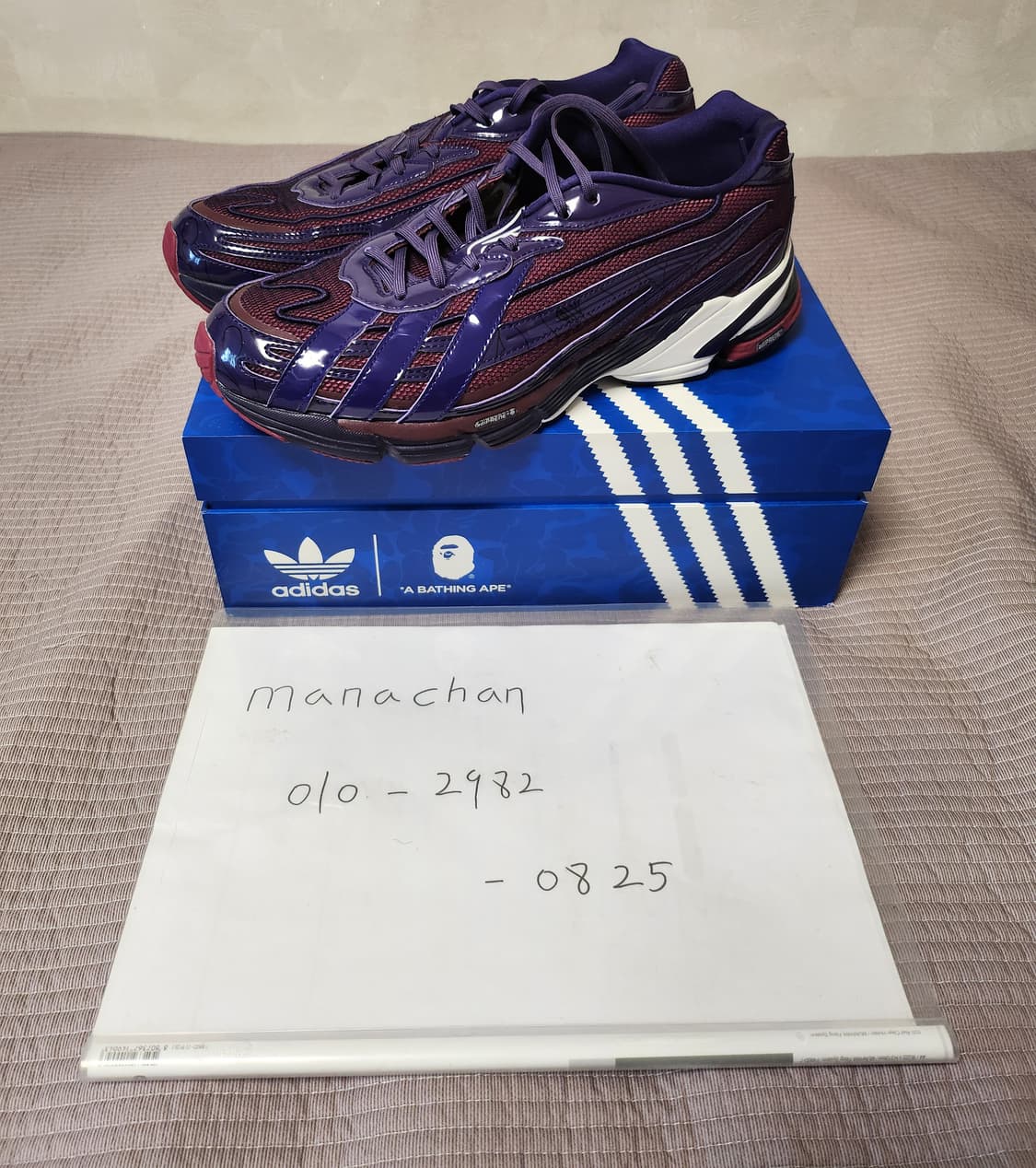 아디다스adidas x 베이프bape/오르케트로 다크퍼플/285 상품이미지1