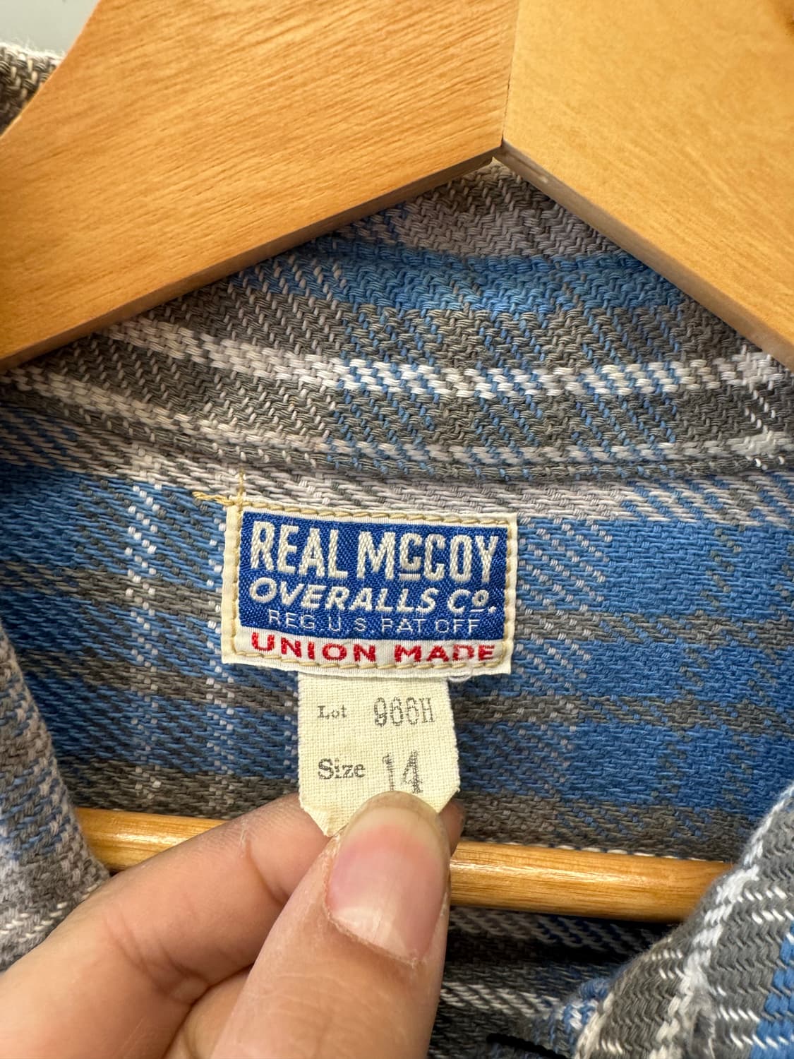 리얼맥코이 플란넬 셔츠 14 상품이미지2