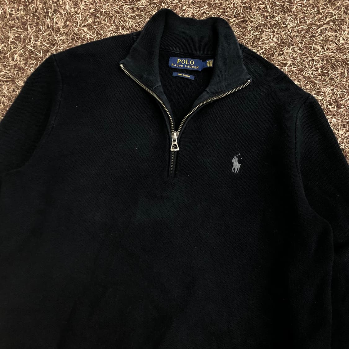 폴로 랄프로렌 하프집업 코튼 니트 상품이미지3
