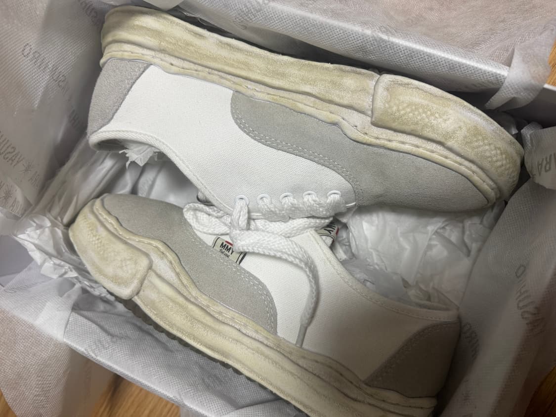 [44] 미하라 야스히로 베이커 og 솔 캔버스 스웨이드 상품이미지1