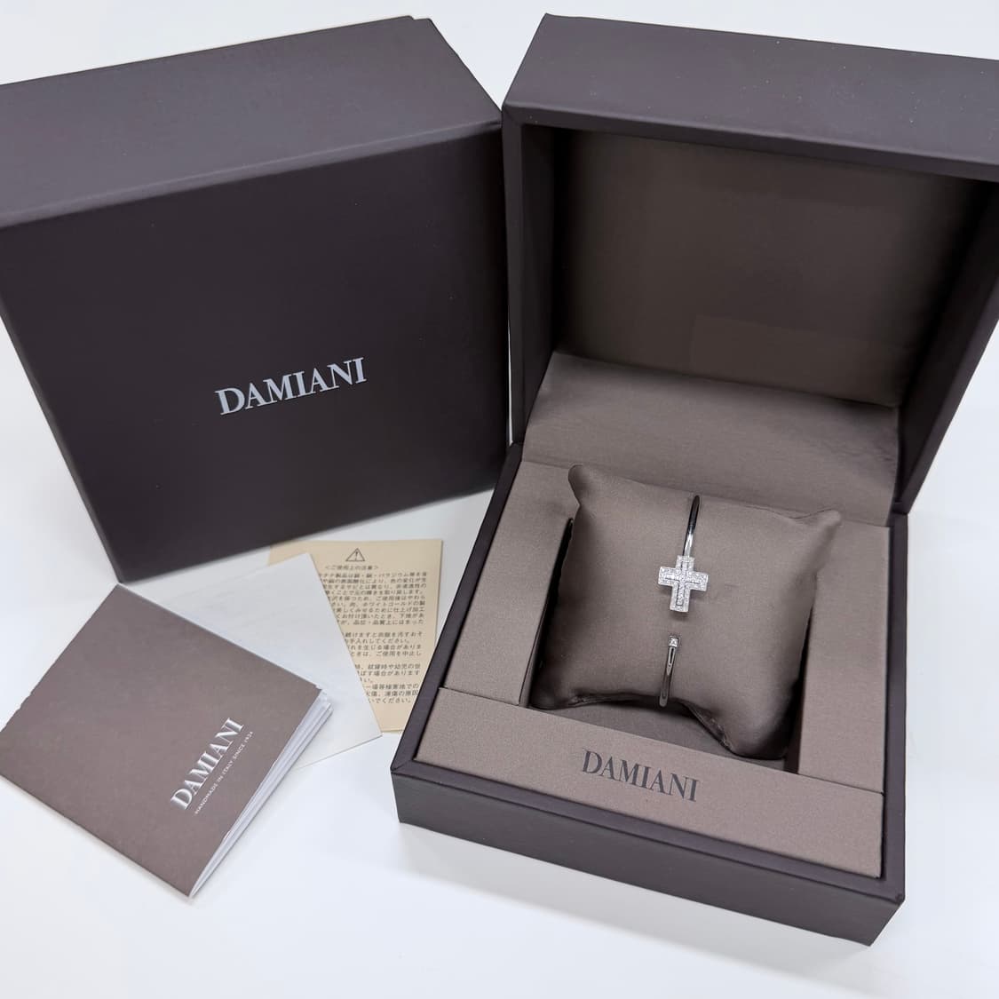 [S급/M] 다미아니 벨에포크 다이아 팔찌 화이트 골드 상품이미지1