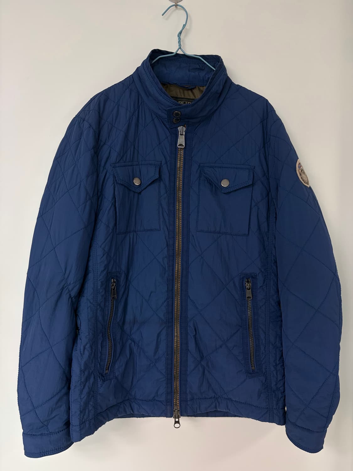 나파피리 남성 퀼팅 자켓 네이비 95 상품이미지1