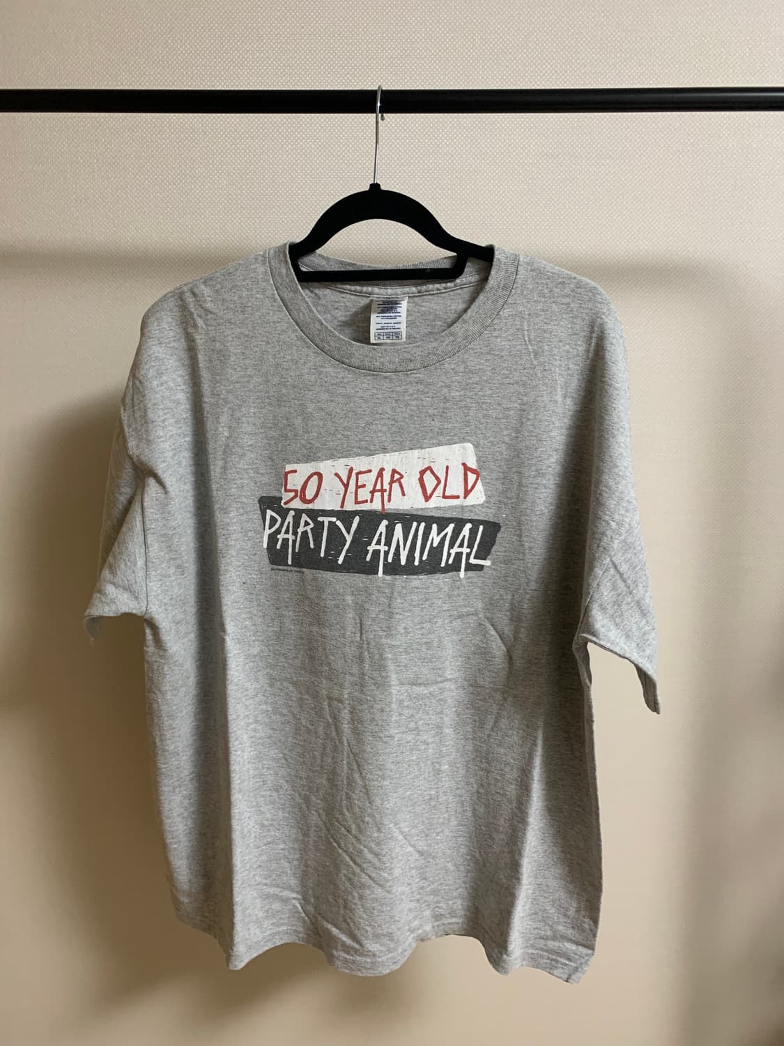 빈티지 90s 델타 그레이 반팔 티셔츠 상품이미지1