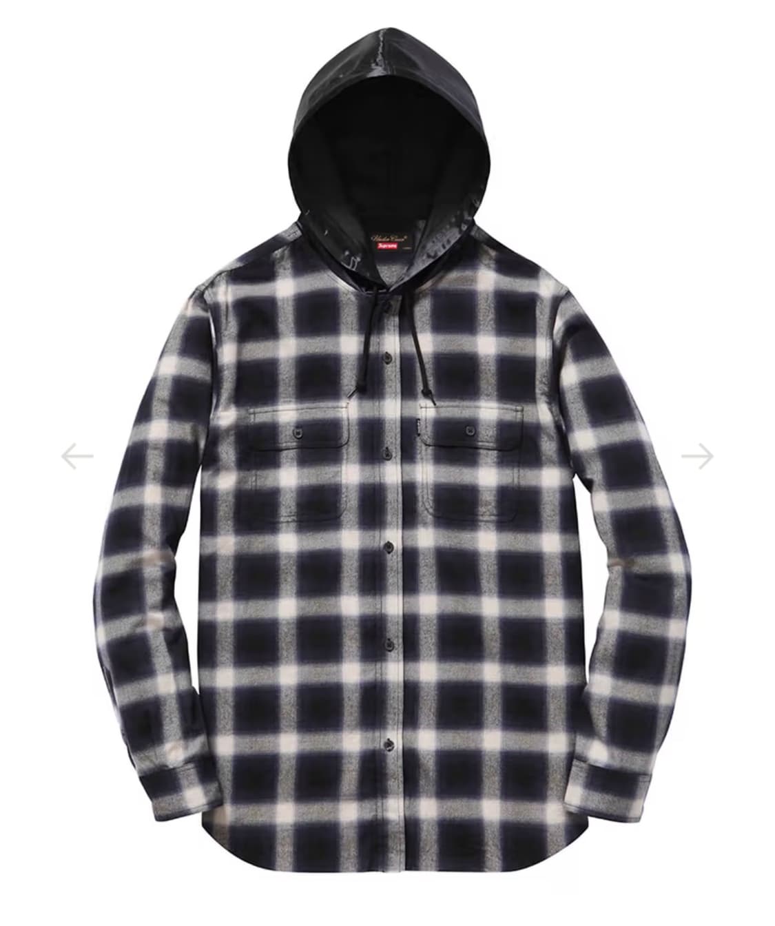 Supreme/UNDERCOVER Hooded Flannel Shirt 상품이미지2
