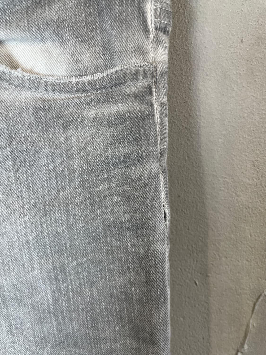 포엠 보헤미안 워시드 그레이 진 상품이미지5