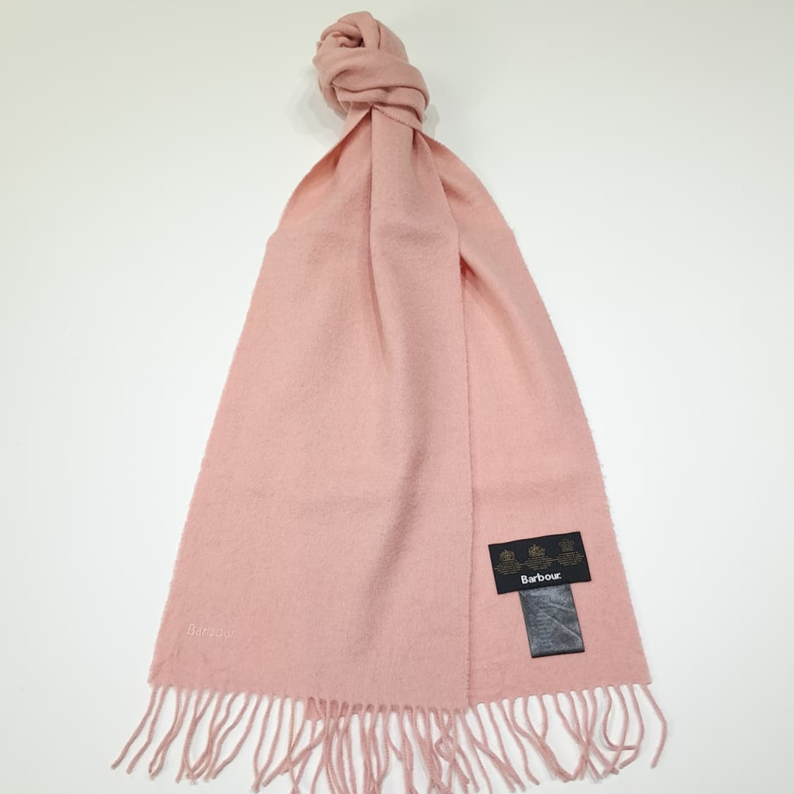 MX647 바버 램스울 연핑크 머플러 목도리 상품이미지2