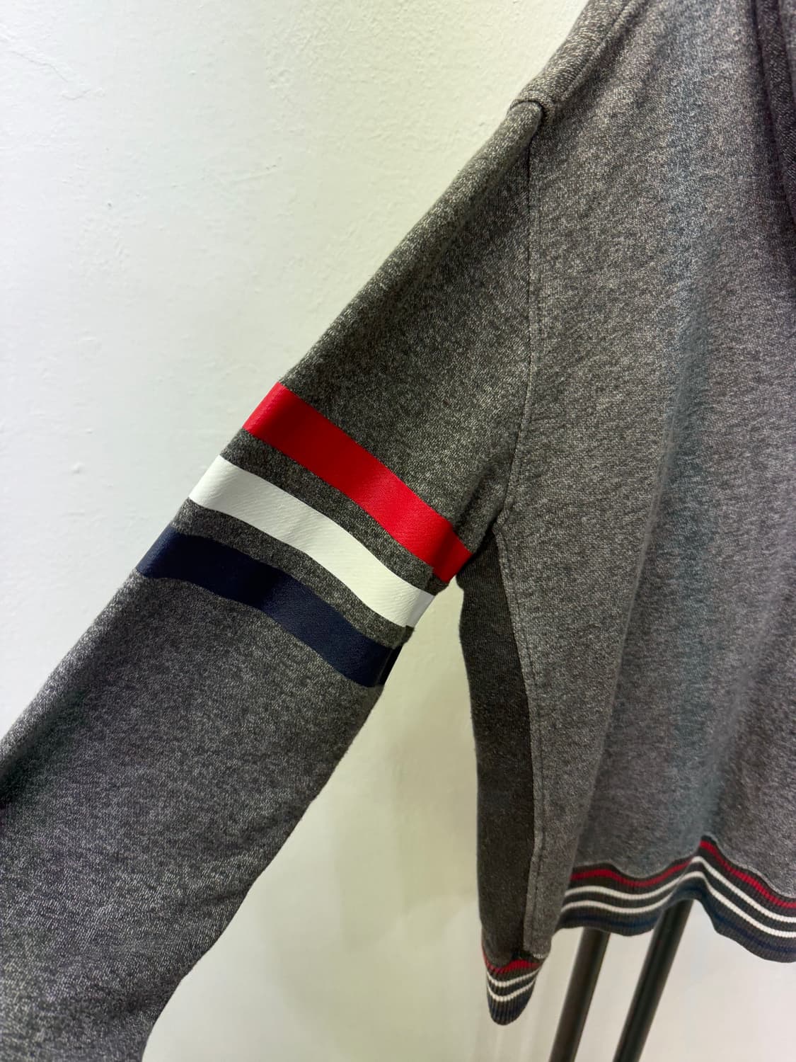 정품) 톰브라운 남성 코튼 루프백 후드집업 2 상품이미지6