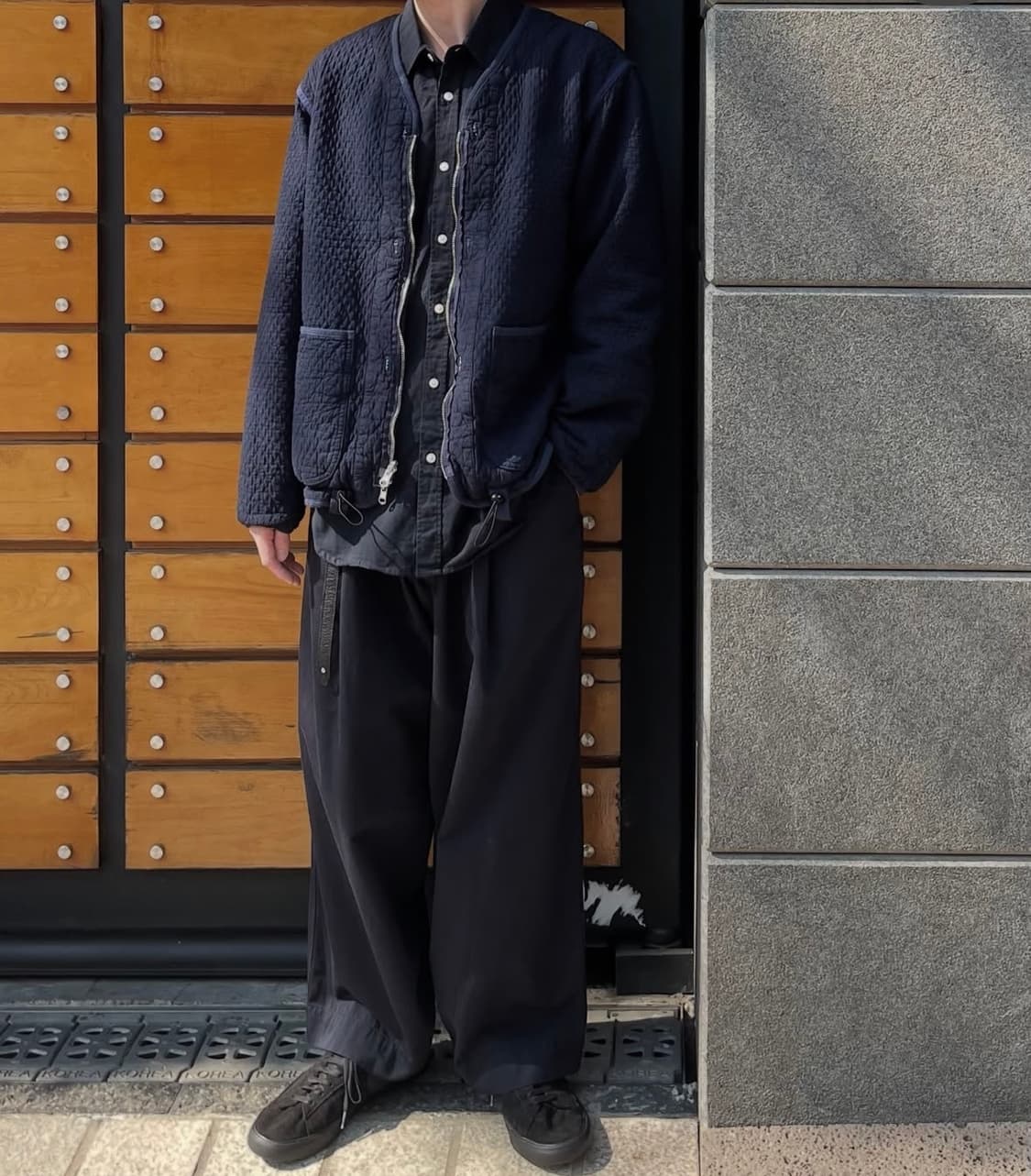 2) 이얼즈어고 리버시블 카라리스 자켓 상품이미지6