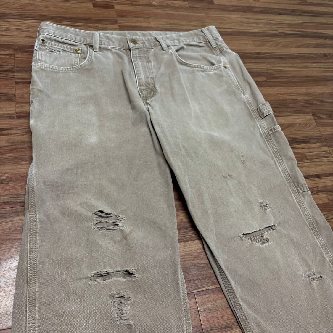 칼하트 싱글니 카펜터 디스 워크팬츠 mus 34 상품이미지2