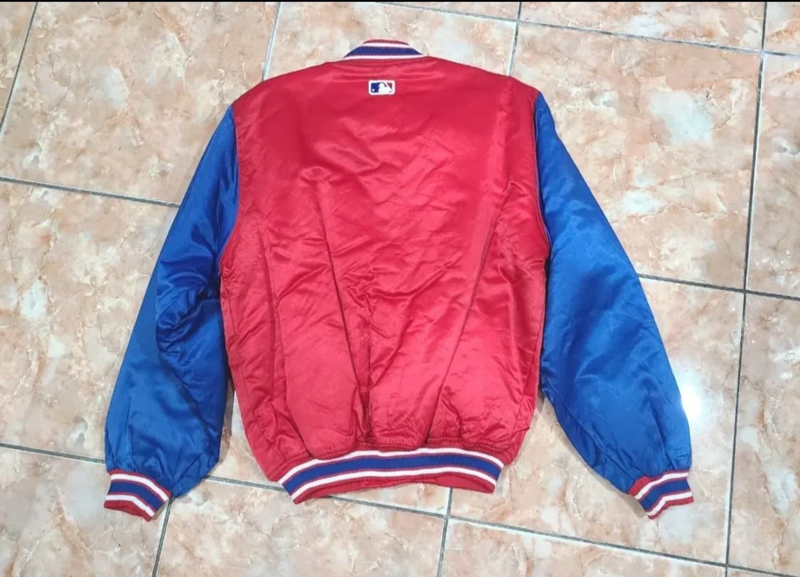 스타터 필라델피아 야구 점퍼 레드 블루 상품이미지2