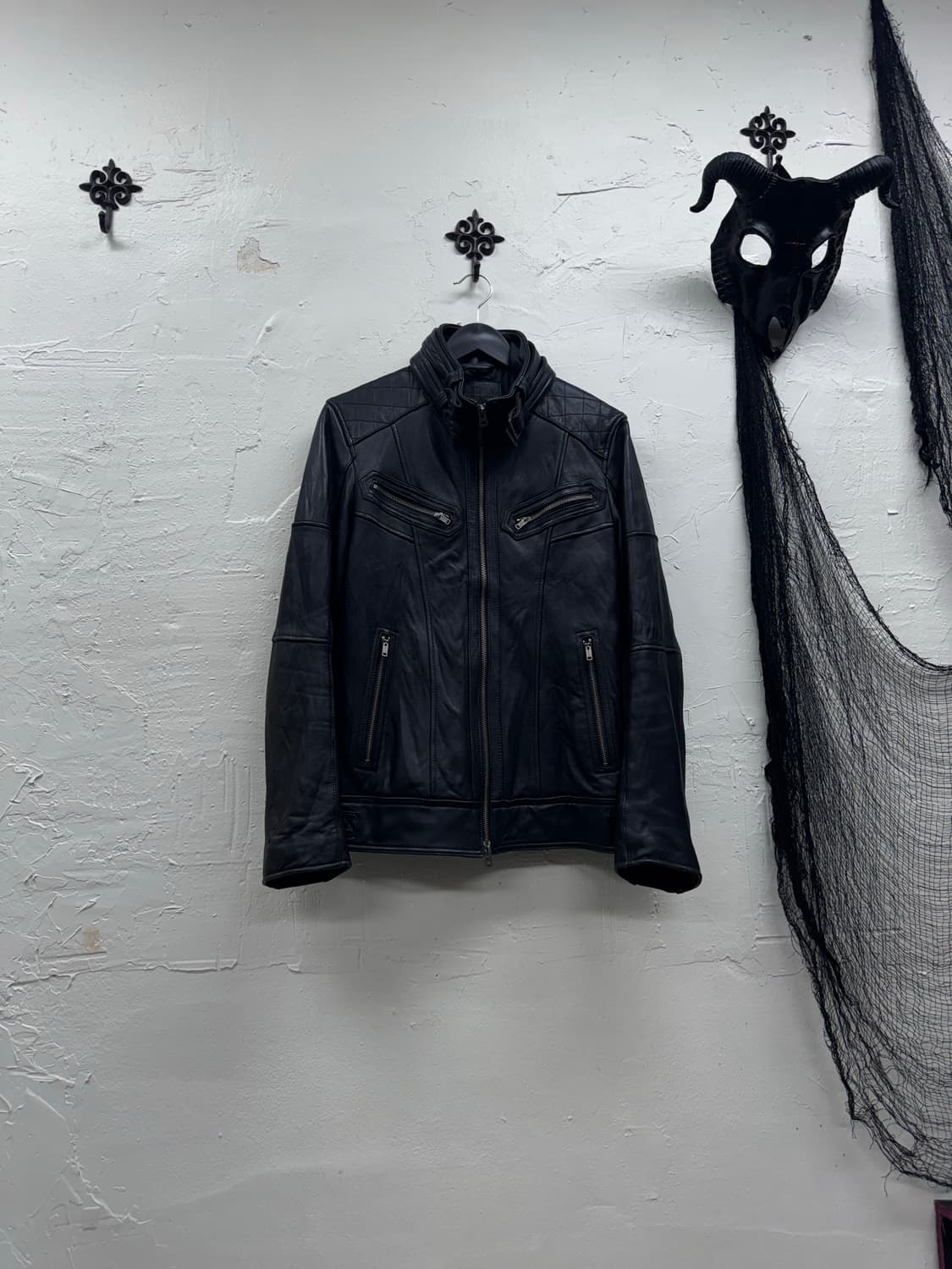 Jackrose 00s leather wolf rider jacket 상품이미지2