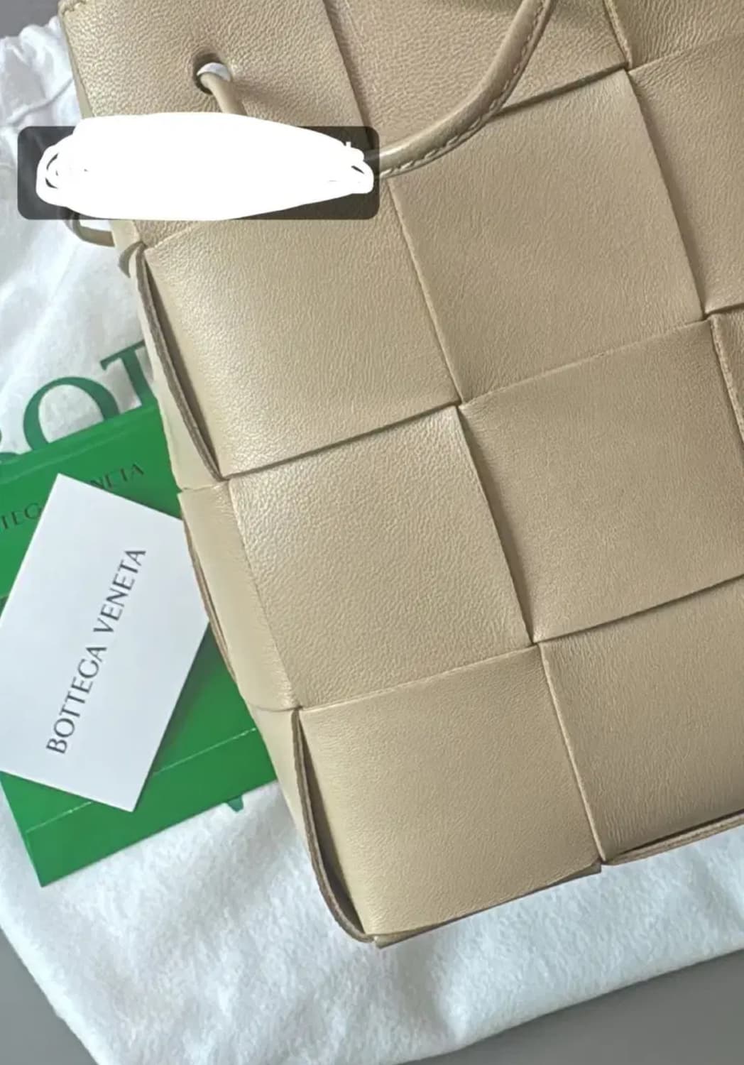 보테가 베네타 버킷백 스몰 포리지 상품이미지1