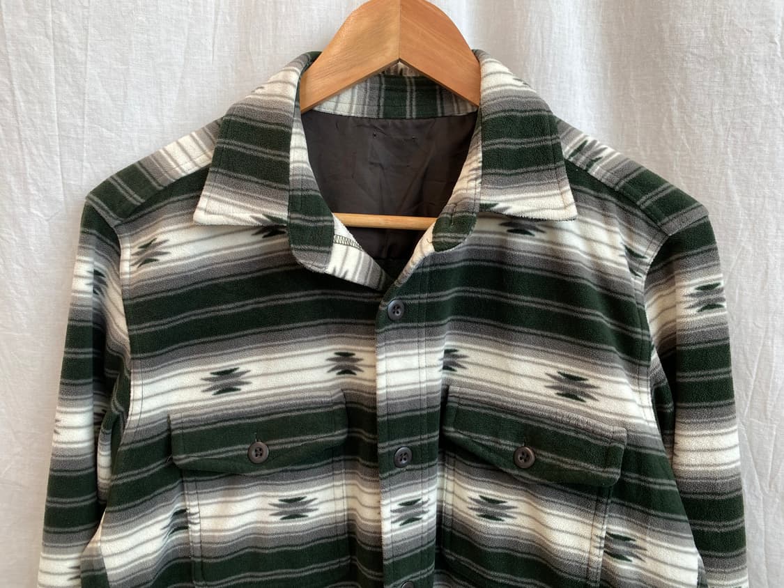 UNIQLO 에스닉 플리스 셔츠(MEN M) 상품이미지6