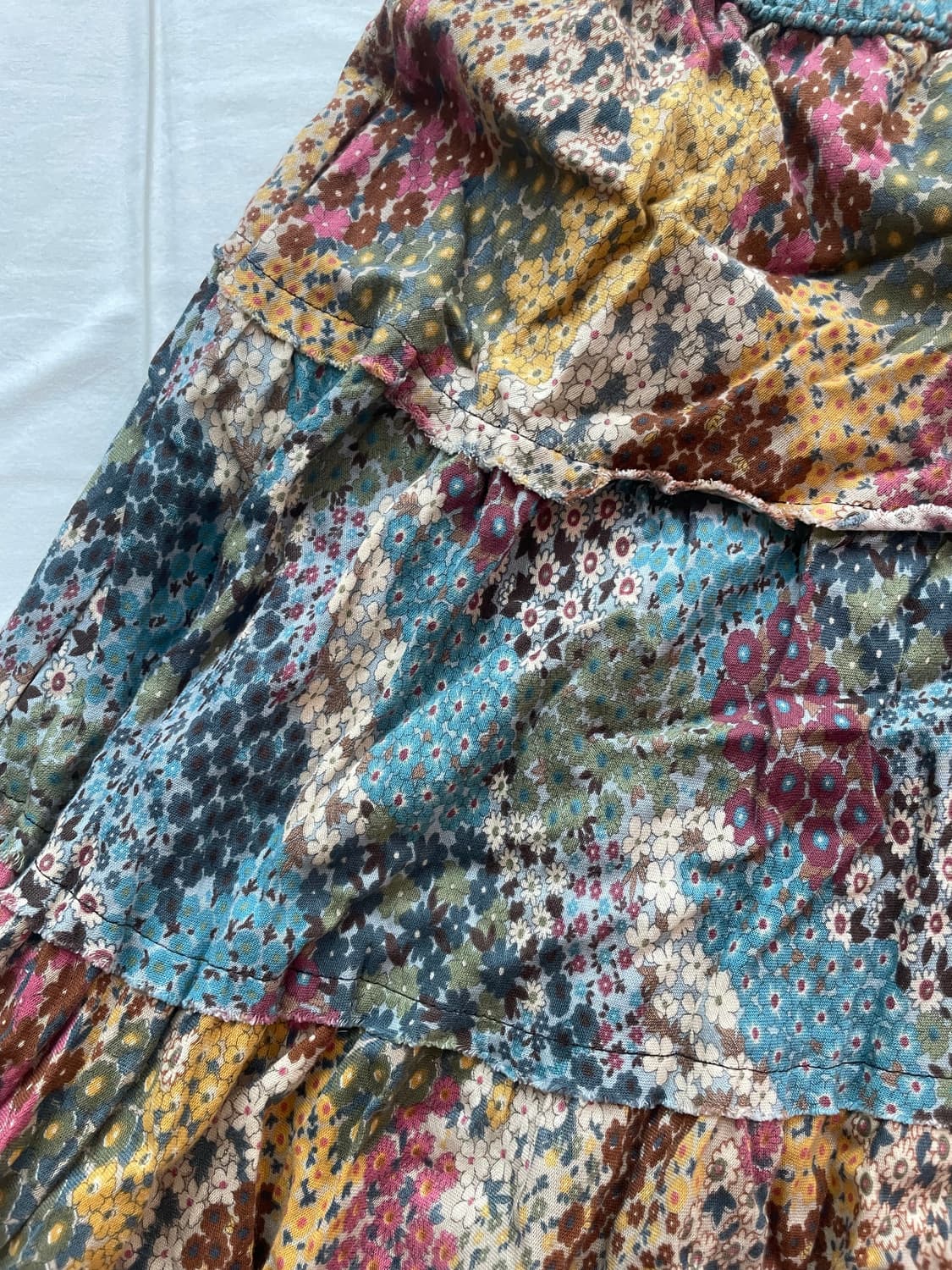 빈티지 플라워 스커트 상품이미지3