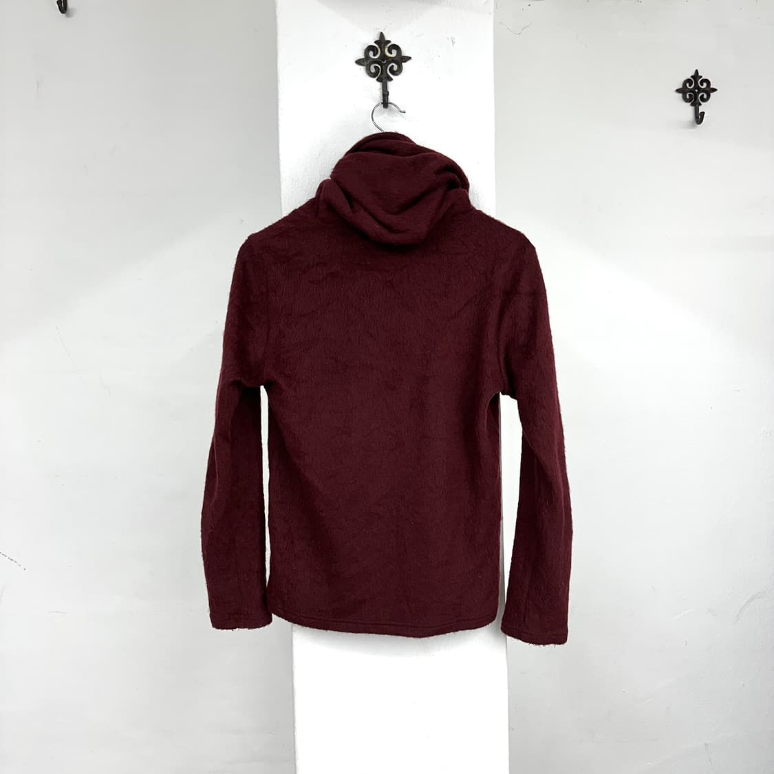 Tornado mart burgundy drape knit 상품이미지5