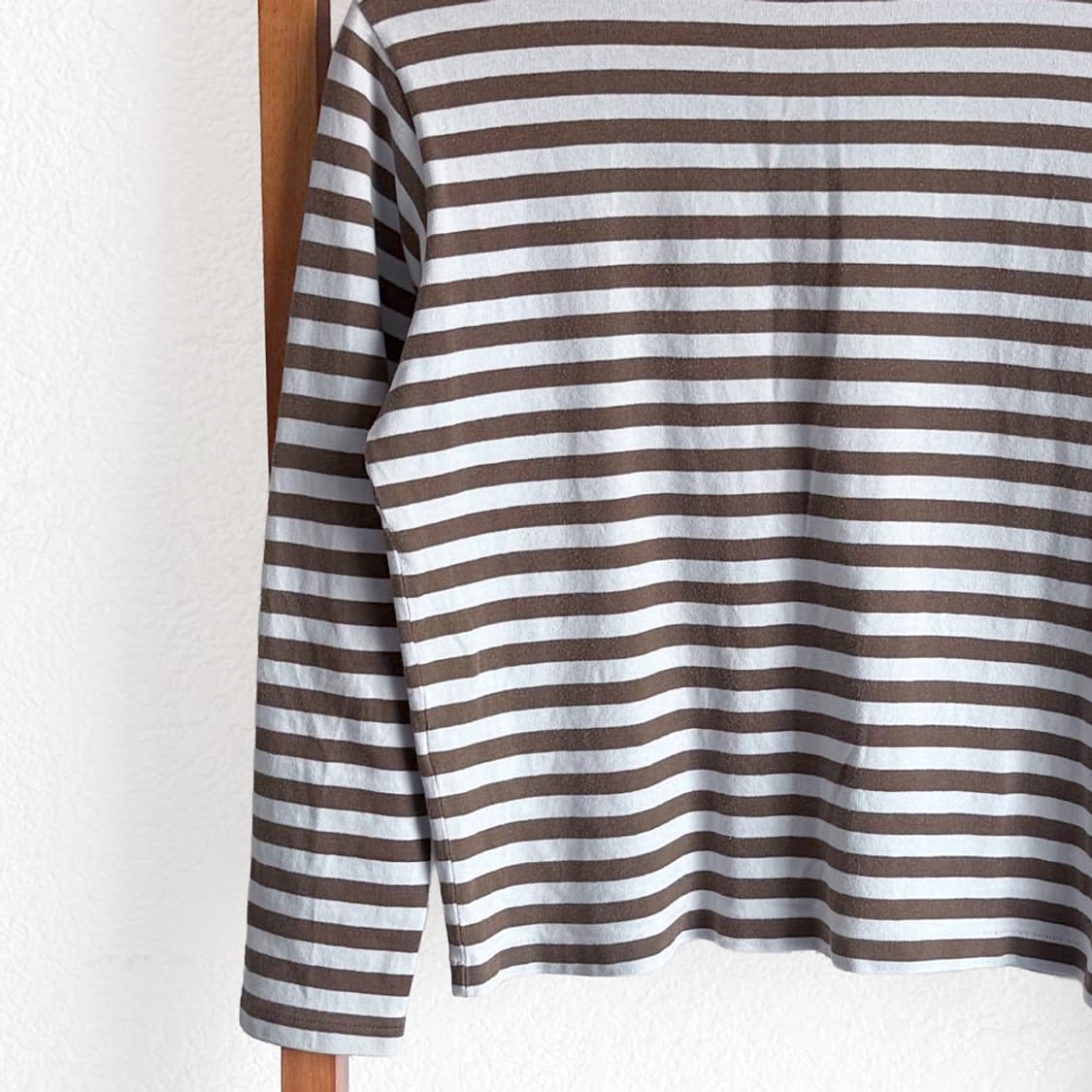 코코아 버튼 스트라이프 티 상품이미지8