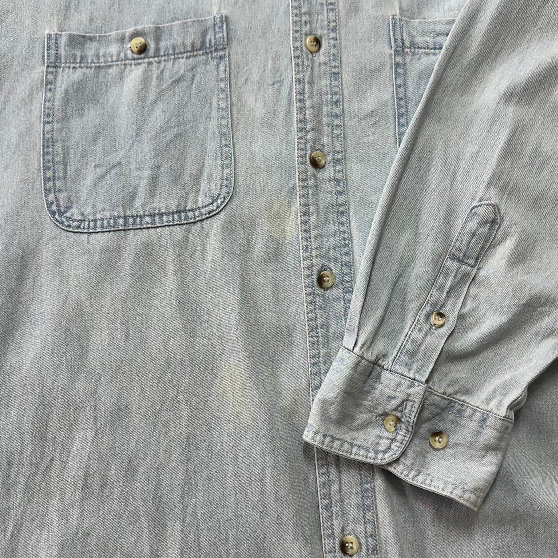 하드락 카페 데님 셔츠 XL 상품이미지4