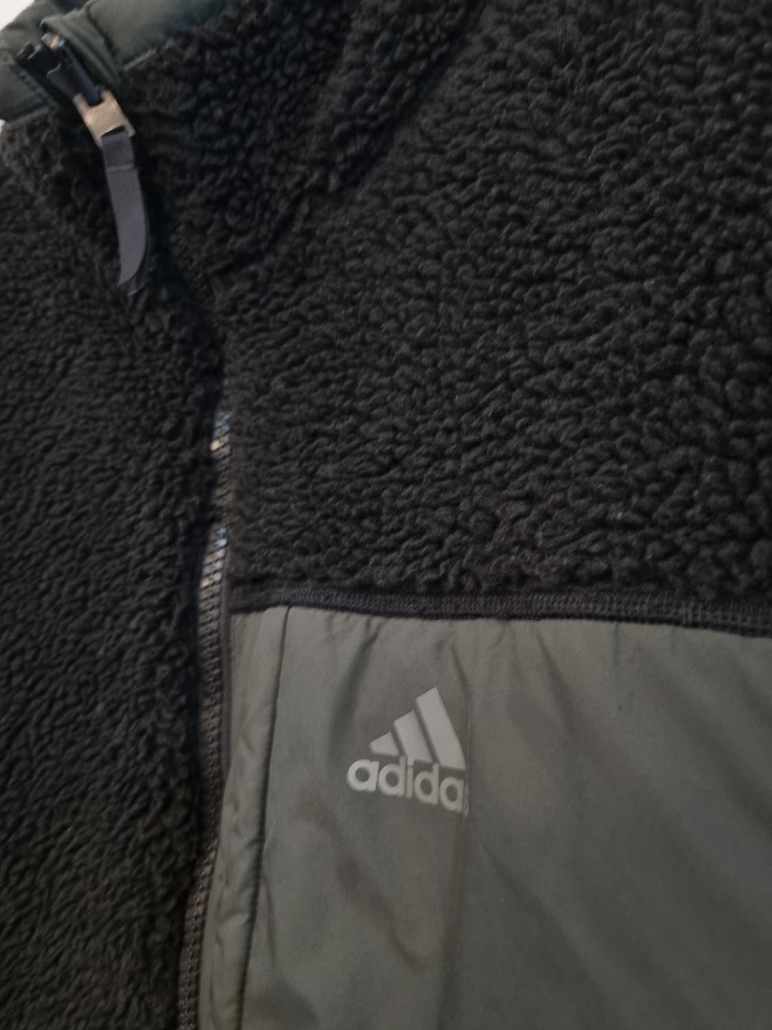 아디다스 리버시블 퀼팅 후리스 점퍼 2XL 상품이미지4
