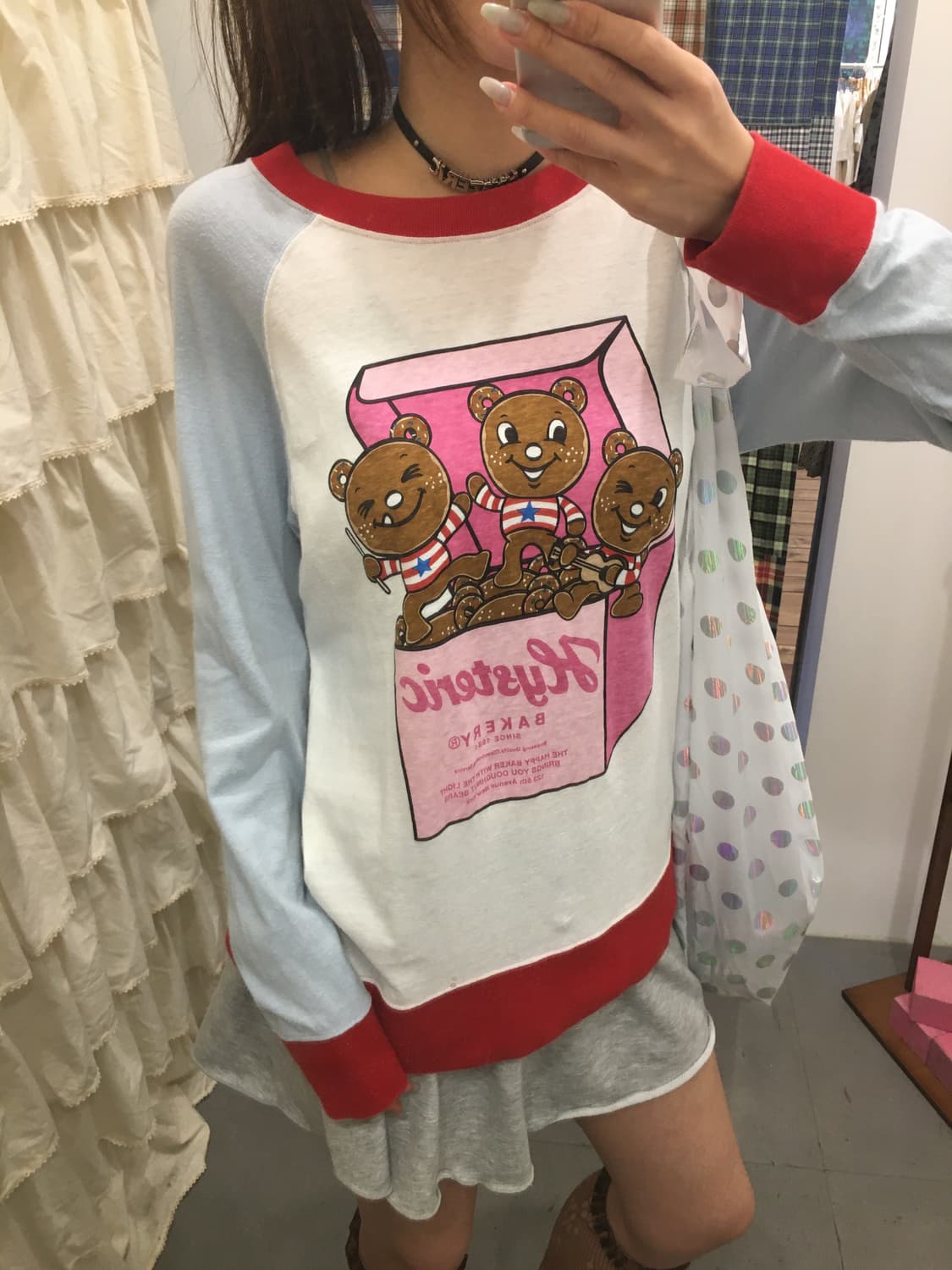 히스테릭글래머 쿠키 나그랑 롱슬리브 상품이미지3