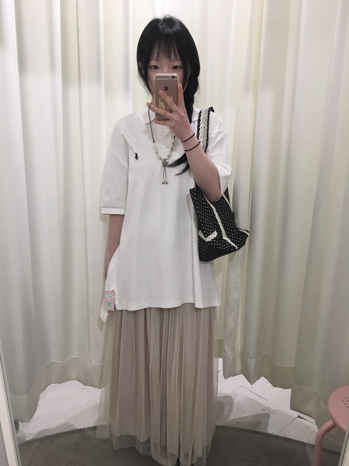 baby pink tulle skirt 상품이미지4