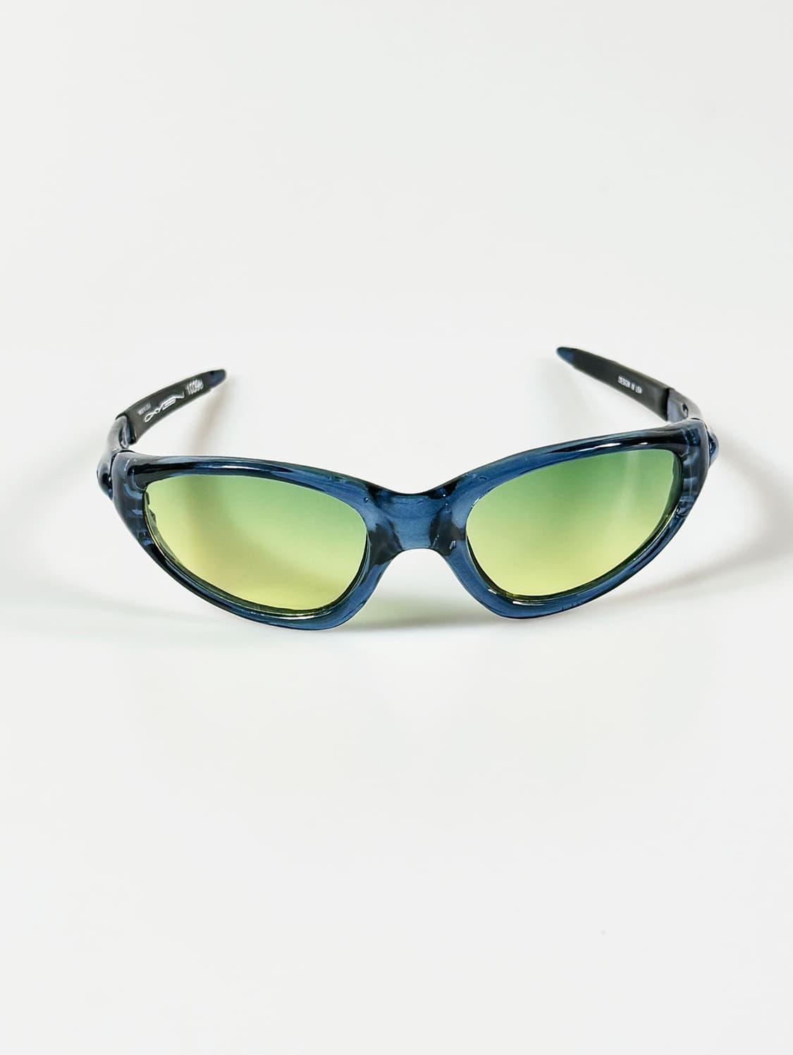 90s OXYGEN 어라운드 랩 스포티 틴트 빈티지 선글라스 상품이미지2