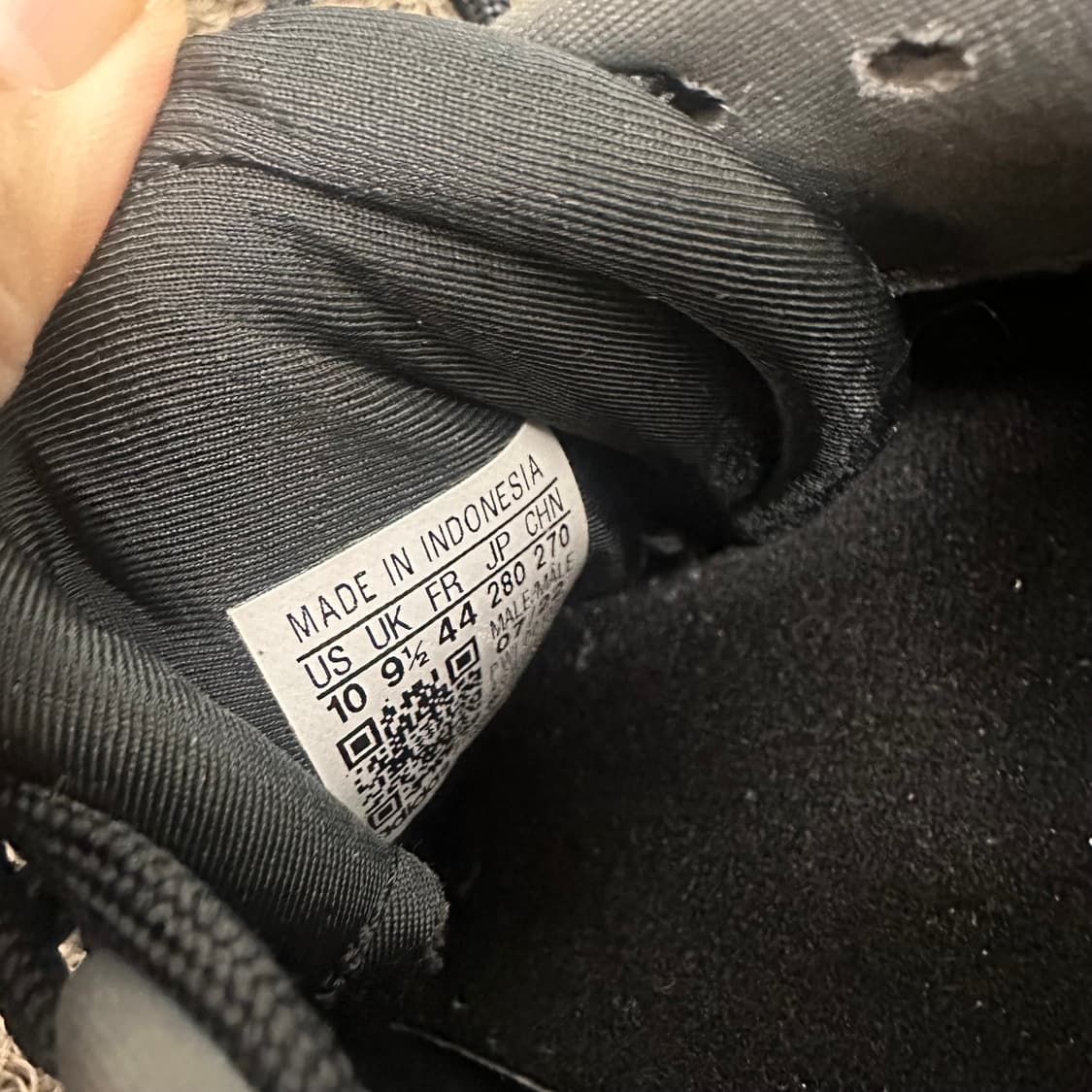 아디다스 슈퍼노바 운동화 러닝화 블랙 270 상품이미지8