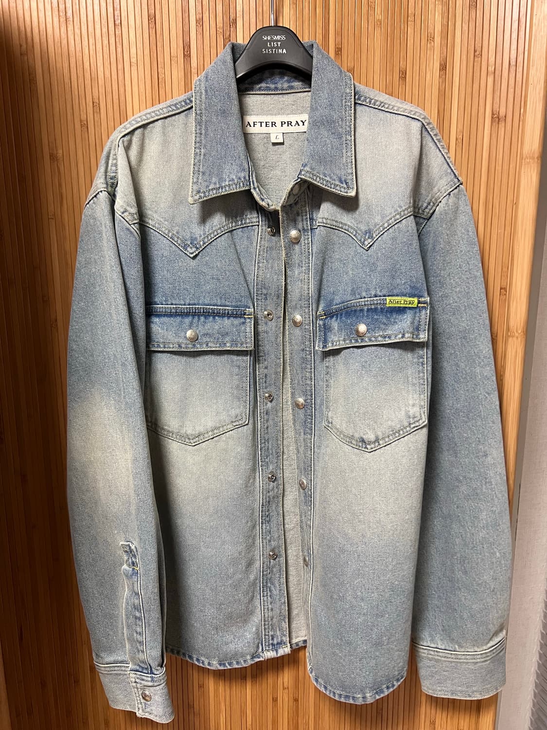 애프터프레이 웨스턴 데님 L 상품이미지1