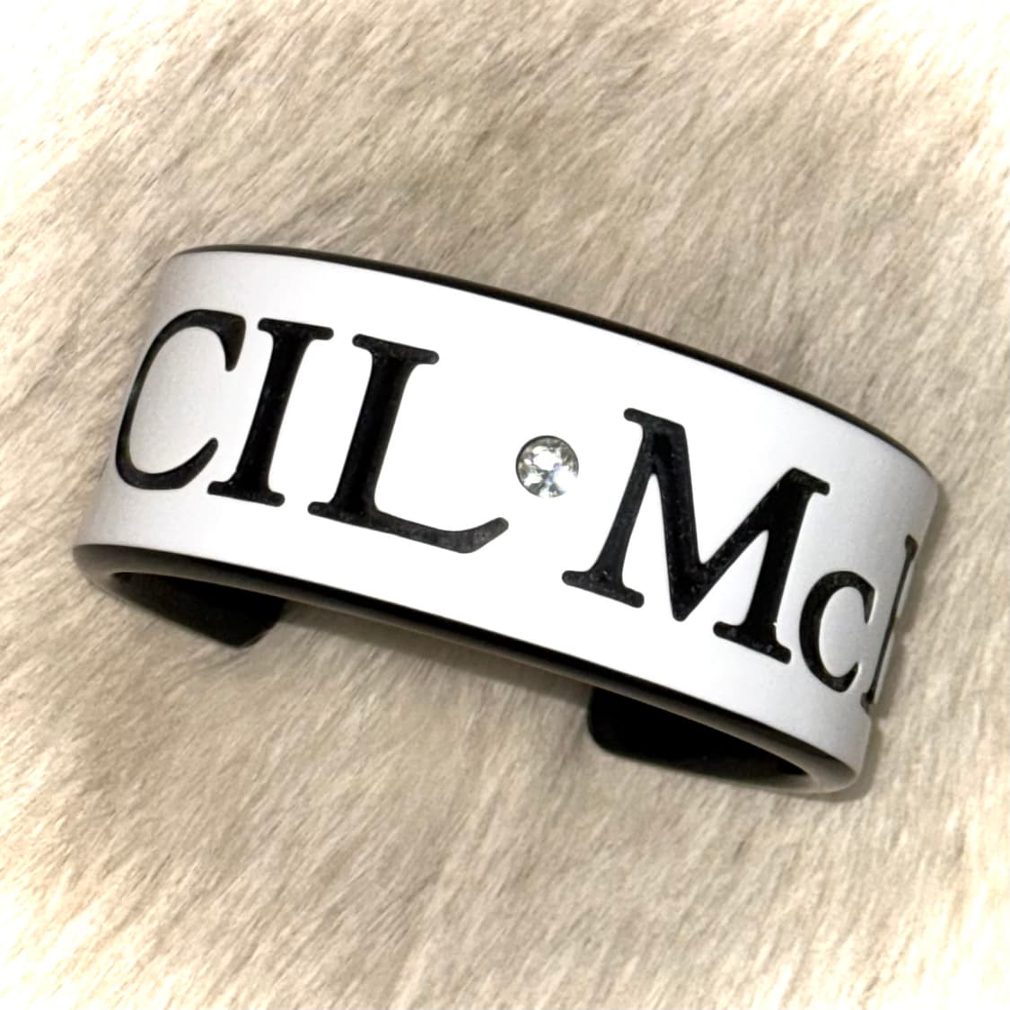 Ceceil McBee 세실 맥비 로고 갸루 뱅글 팔찌 상품이미지3