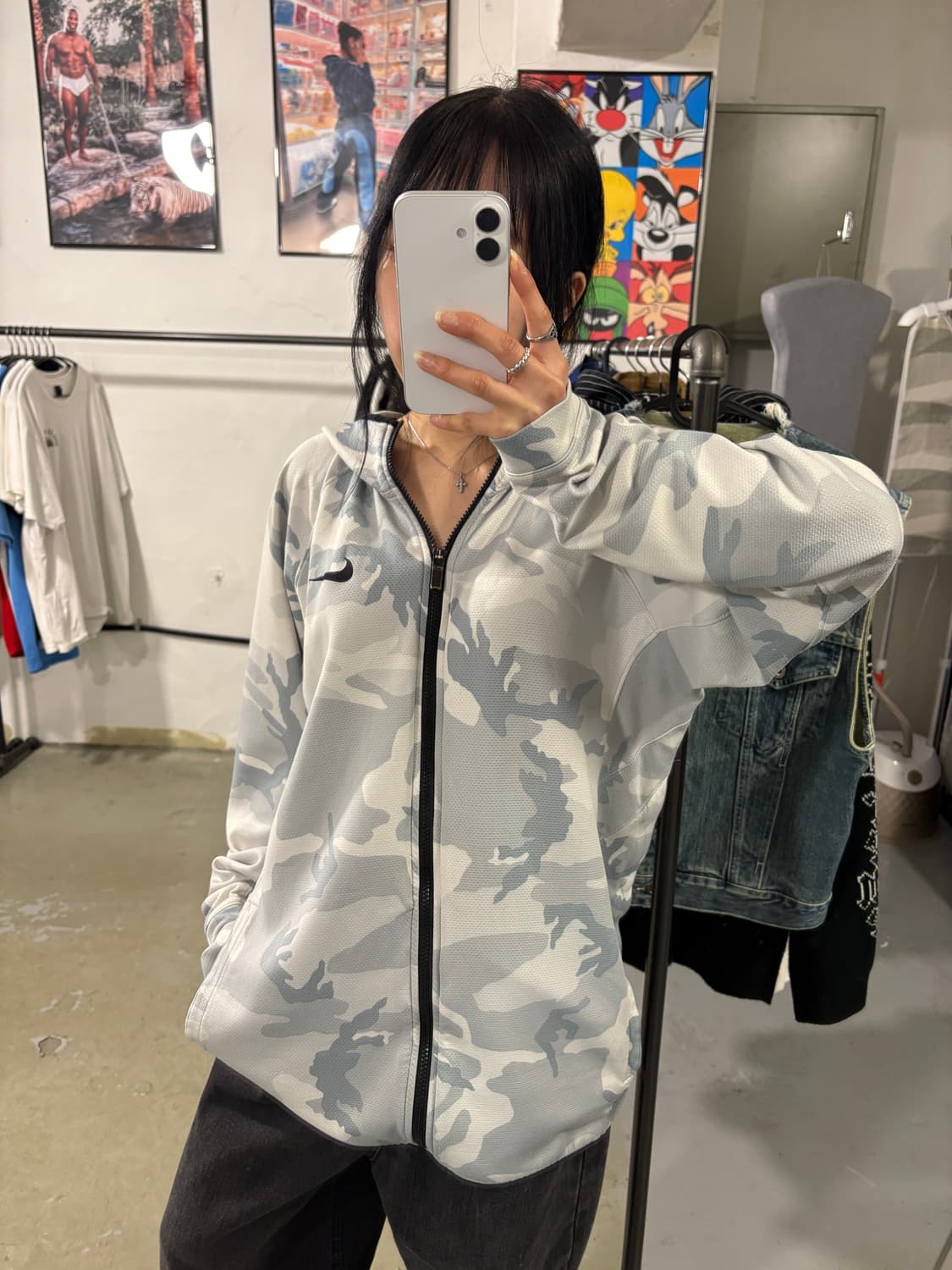 나이키 카모 후드집업 상품이미지2