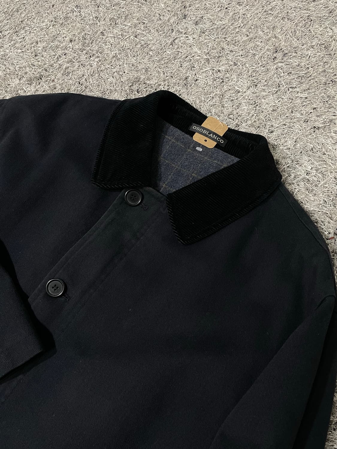 vtg 트윌코튼 미들 코트 상품이미지4