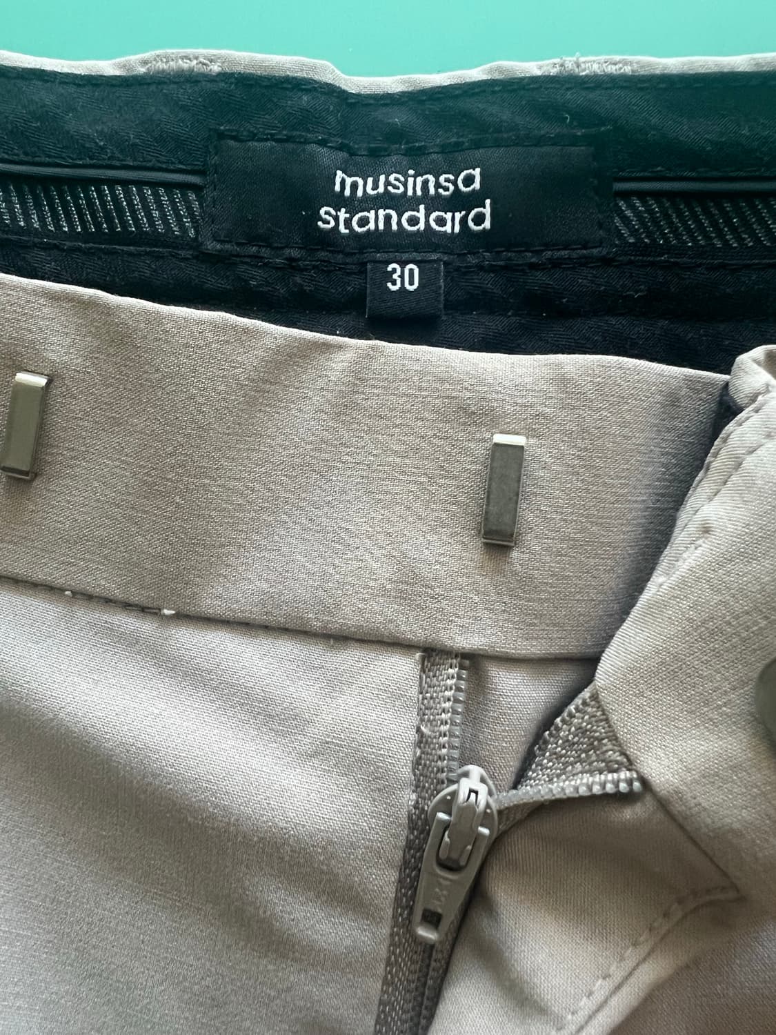무신사 스탠다드 세미 캐주얼 반바지 30 상품이미지3