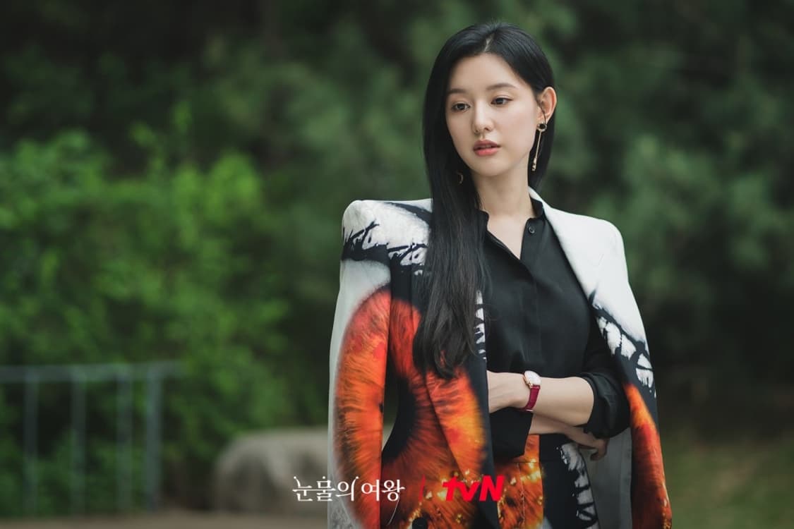 알렉산더 맥퀸 23SS 아이리스 아이 블레이저 블랙 블루 상품이미지2