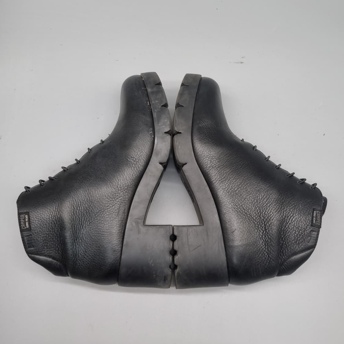 캠퍼 레더 여성앵클부츠37 235 굽6 상품이미지5