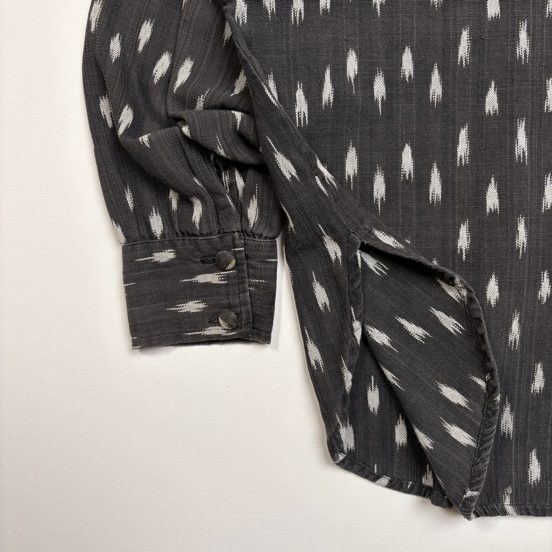 [L] Vintage HANDWOVENS pattern shirt 상품이미지8