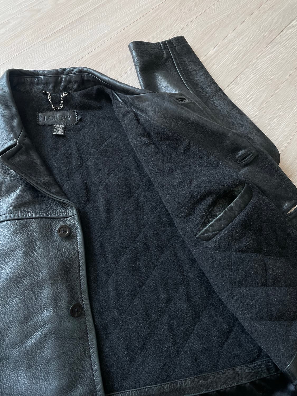 빈티지 제이크루 레더 카코트 상품이미지4