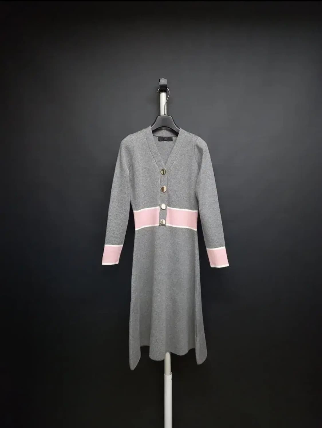 샤틴 SATIN 춘추동 니트 플레어원피스 55 상품이미지1